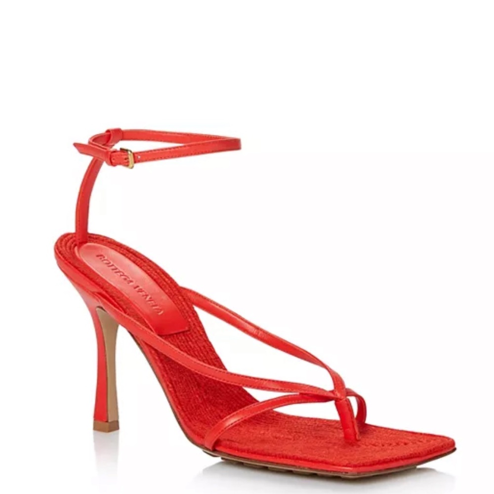 Bottega Veneta Woven Strap Heels